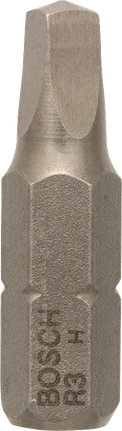 Embout de tournevis Bosch Extra Hard R3, longueur 25 mm.