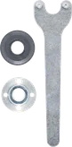 Ensemble d'éléments de serrage Bosch 3 pièces pour petites meuleuses d'angle.