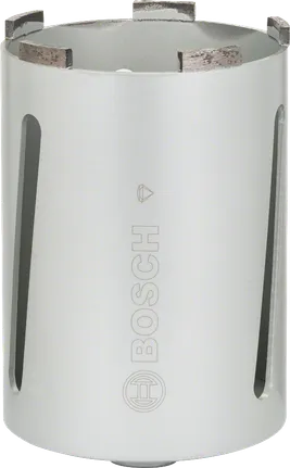 Fraise à sec diamantée Bosch G 1/2 pouce, diamètre 107 mm.