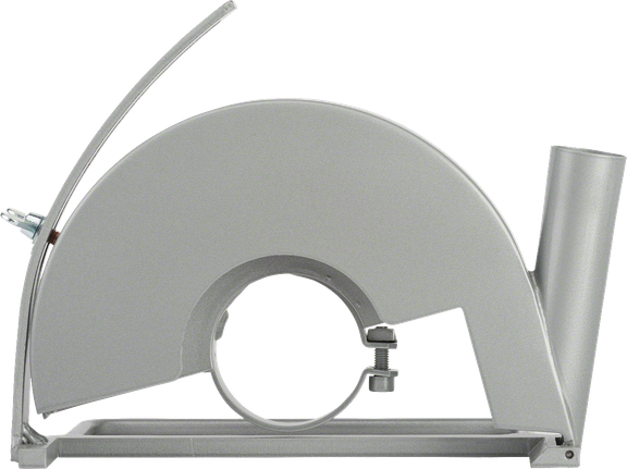 Carter de protection Bosch pour meuleuses d'angle avec orifice d'aspiration des poussières.