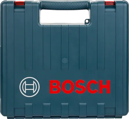 Mallette de transport en plastique Bosch.