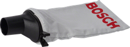 Sac à poussière Bosch pour collecter les débris d'outils.