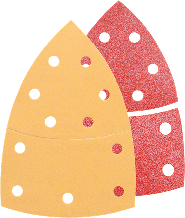 Ensemble de 25 feuilles abrasives Bosch C470 et C430.