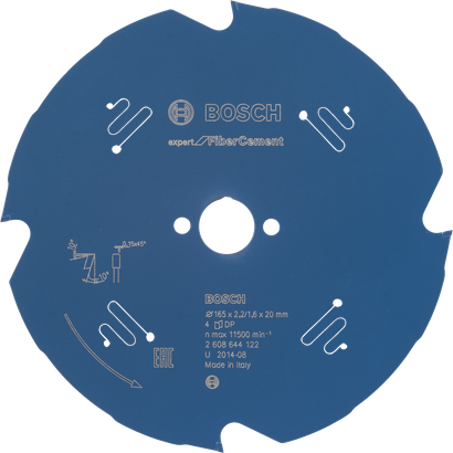 Lame de scie circulaire Bosch Expert pour fibrociment.