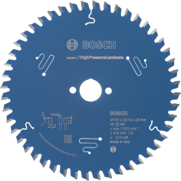 Lame de scie circulaire Bosch Expert pour stratifié haute pression.