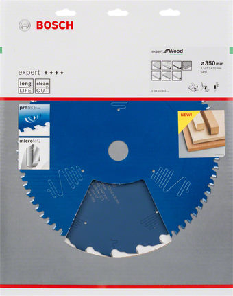 Lame de scie circulaire Bosch Expert pour Bois 350 mm.