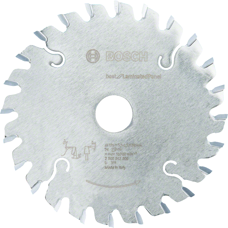 Lame de rainurage conique Bosch Best for Laminated Panel.