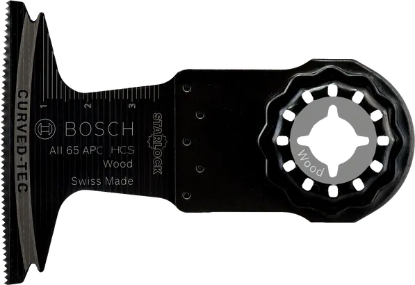 Lame de scie à bois Bosch Starlock pour une coupe précise.