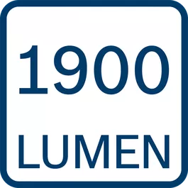 1 900 lumen 