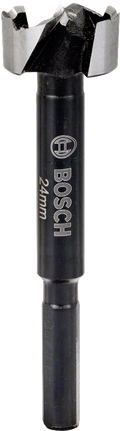 Foret Bosch Forstner 24 mm pour un perçage précis du bois.