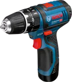 Perceuse-visseuse sans fil Bosch GSB 12V-15 pour un vissage polyvalent.