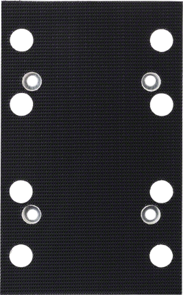 Plateau de ponçage Bosch 80x130 mm avec trous de ventilation.