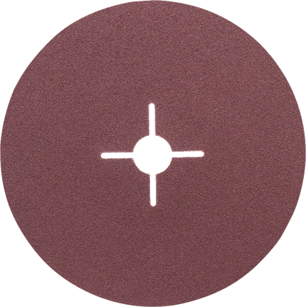 Disque abrasif en fibre Bosch R444 pour métal grain 100.