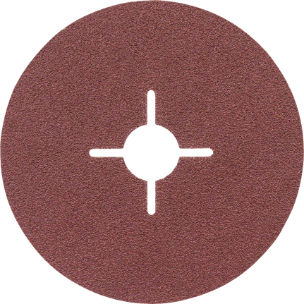 Disque abrasif fibre Bosch R444 Expert pour métal grain 80.