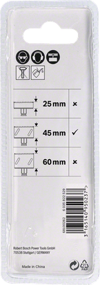Foret pilote Bosch Plus HSS-G 7,15×85 mm emballage.