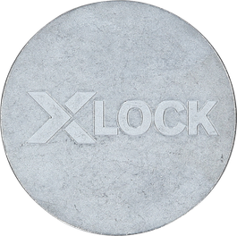 Plaque de protection en métal pour meuleuse d'angle Bosch X-LOCK.