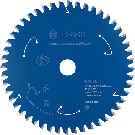Lame de scie circulaire Bosch Expert pour panneaux stratifiés 48T.