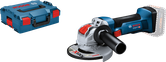 Meuleuse d'angle Bosch GWX 18V-8 avec jeu de disques X-LOCK.