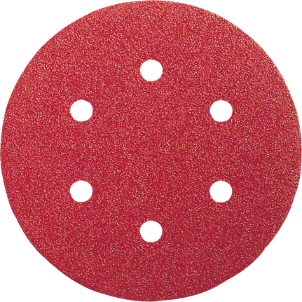 Disque de ponçage Bosch avec 8 trous d'extraction de poussière.