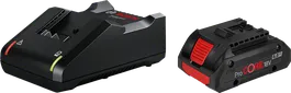 Kit de démarrage Bosch GAL 18V-40 avec batterie GBA 18V 4.0Ah ProCORE.