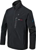 Veste chauffante Bosch GHJ 12+18V XA, softshell noire.