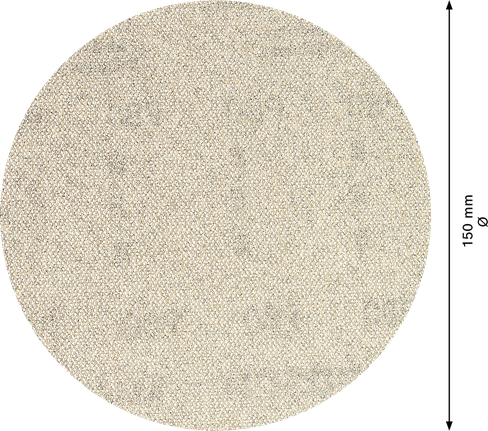 Disque de ponçage Bosch EXPERT M480 Filet 150 mm G80.