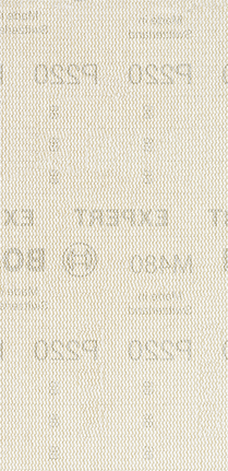 Filet de ponçage Bosch EXPERT M480 grain 220 maille ouverte.