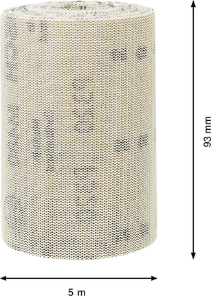 Rouleau de filet abrasif Bosch EXPERT M480 93mm G320.
