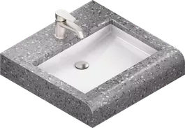 Composites à surface solide.