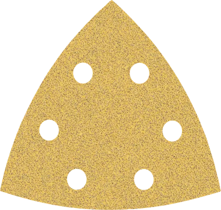 Papier abrasif Bosch EXPERT C470 93 mm avec 6 trous, grain 60.