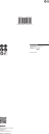 Papier abrasif Bosch EXPERT C470 115 × 280 mm G 240, paquet de 10.