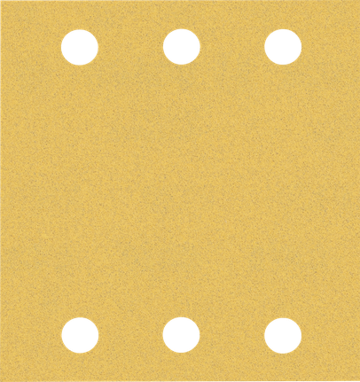 Feuille de papier abrasif Bosch EXPERT C470 6 trous grain 120.