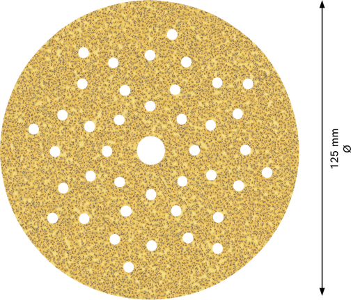 Disque abrasif multi-trous Bosch EXPERT C470 125 mm G40.
