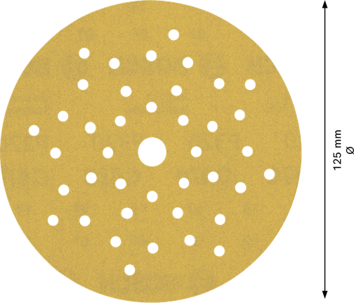 Disque abrasif Bosch EXPERT C470 125 mm avec multi-trous.