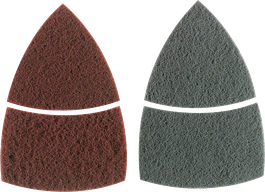 Jeu de feuilles abrasives Bosch pour outils multifonctions, grains assortis.