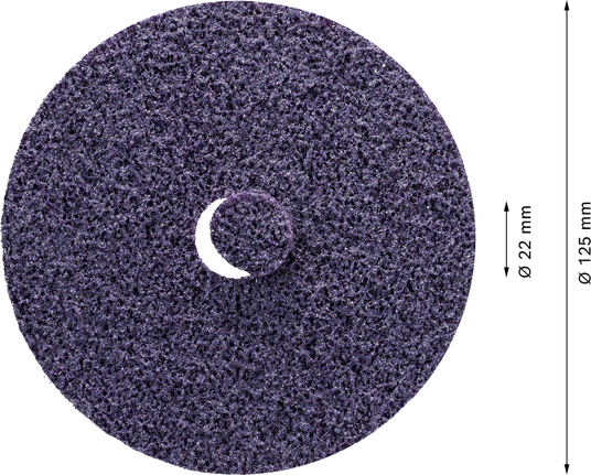 Disque extra grossier Bosch EXPERT N477 SCM pour meuleuses d'angle.
