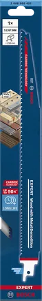 Lame de scie Bosch EXPERT Wood avec Metal Demolition S1267XHM.
