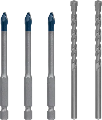 Jeu de forets en céramique dure Bosch EXPERT HEX-9 6 mm.