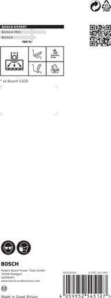 Bloc combiné Bosch EXPERT S470 69 × 97 × 26 mm, 3 pièces.