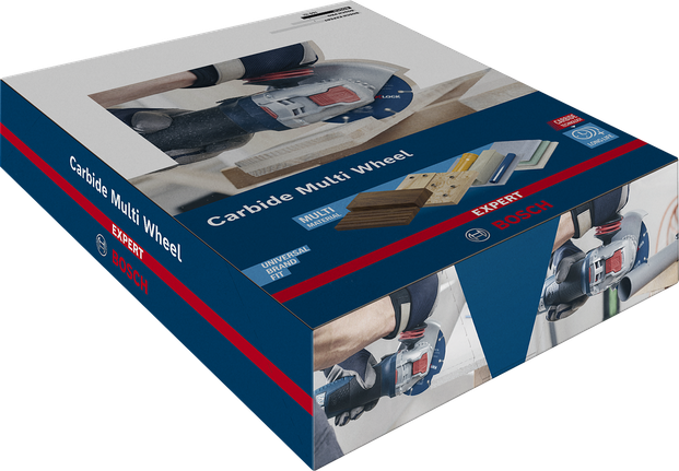 Jeu de disques à tronçonner en carbure multi-matériaux Bosch EXPERT.