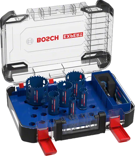 Coffret universel de scies trépans EXPERT Multi Material PC Plus