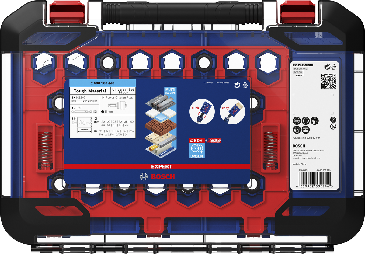 Coffret universel EXPERT Multi Material PC Plus