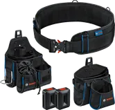 Kit de ceinture à outils Bosch avec pochettes et supports ProClick.