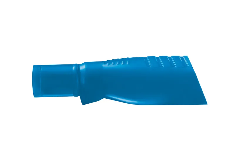 Fixation de protection en plastique bleu Bosch pour la sécurité des outils.