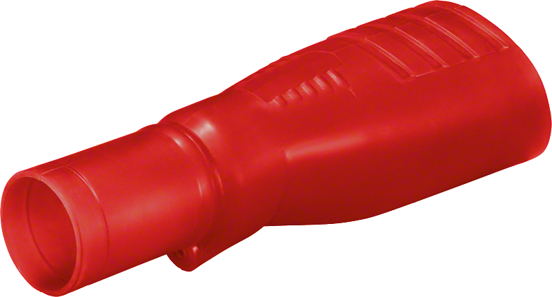 Accessoire de protection rouge Bosch pour la sécurité des outils.