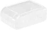 Protecteur de batterie Bosch transparent 6Ah couvercle transparent.
