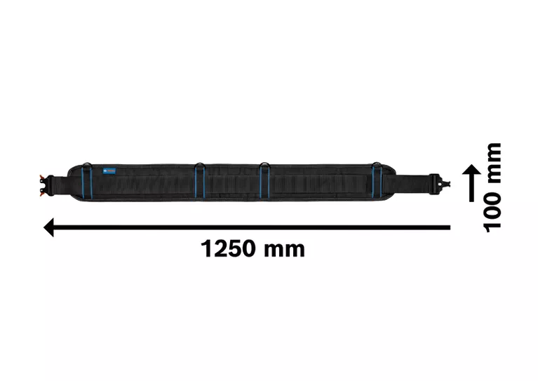 Bosch Belt 108, ceinture porte-outils rembourrée d'une longueur de 1250 mm.
