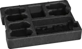 Coffret de démarrage Bosch L-BOXX Inlay 18V avec insert pour mallette de transport.