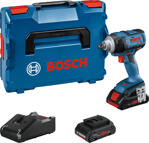 Boulonneuse 18V GDS 18V-300 Professional (sans batterie ni chargeur) +  coffret L-Boxx - BOSCH - 06019D8201