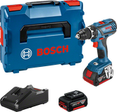 Coffret perceuse-visseuse sans fil Bosch GSR 18V-28 avec coffret.